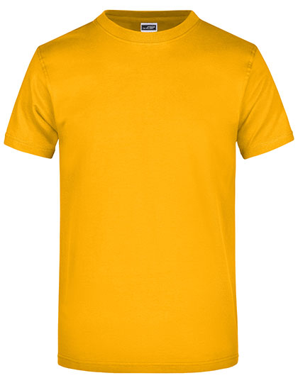 T-Shirt UNISEX, Rundhals, T-Heavy - Farbe GOLDGELB