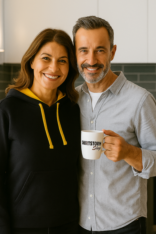 HOODIE / Kapuzenpullover JET BLACK-GOLD