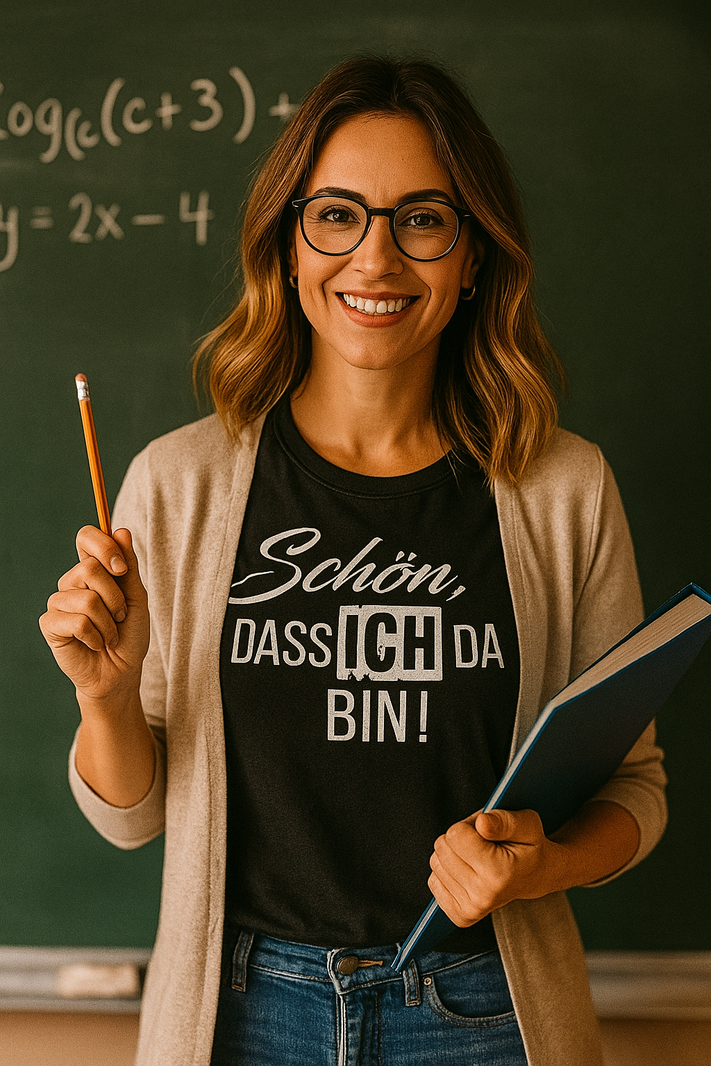 T-Shirt Schön dass ich da bin