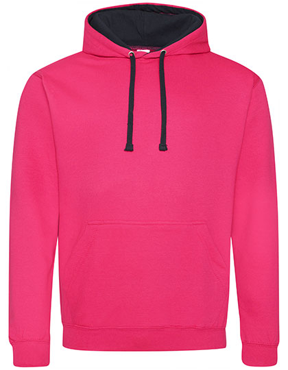 HOODIE / Kapuzenpullover HOT PINK - FRENCH NAVY