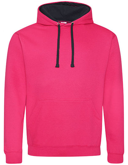 HOODIE / Kapuzenpullover HOT PINK - FRENCH NAVY