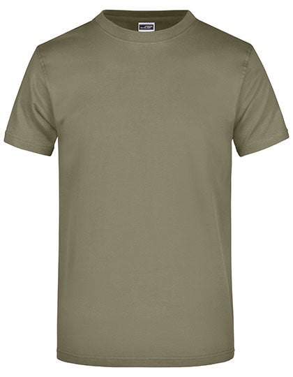 T-Shirt UNISEX, Rundhals, T-Heavy - Farbe OLIVE