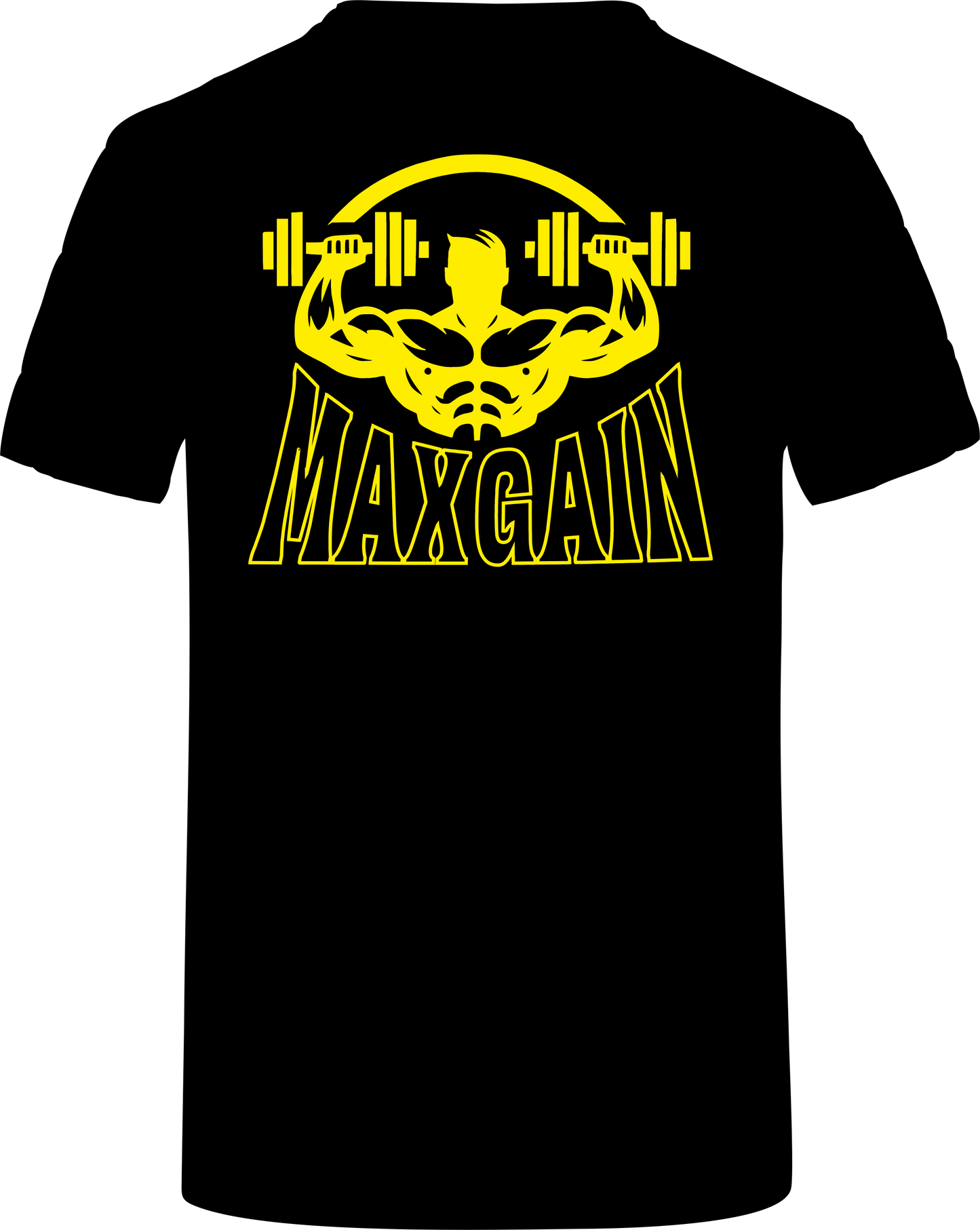 T-Shirt Fitness, Bodybuilding, MaxGain