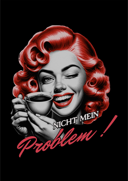 T-Shirt Frauen, Nicht mein Problem, Not my Problem