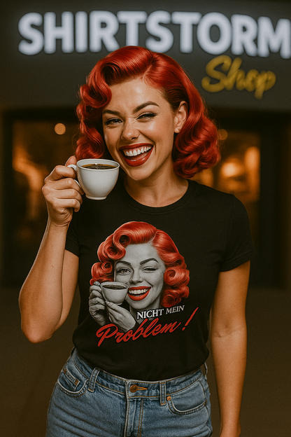 T-Shirt Frauen, Nicht mein Problem, Not my Problem