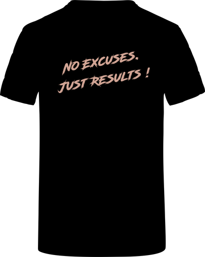 T-Shirt Spruch Fitness No Excuses