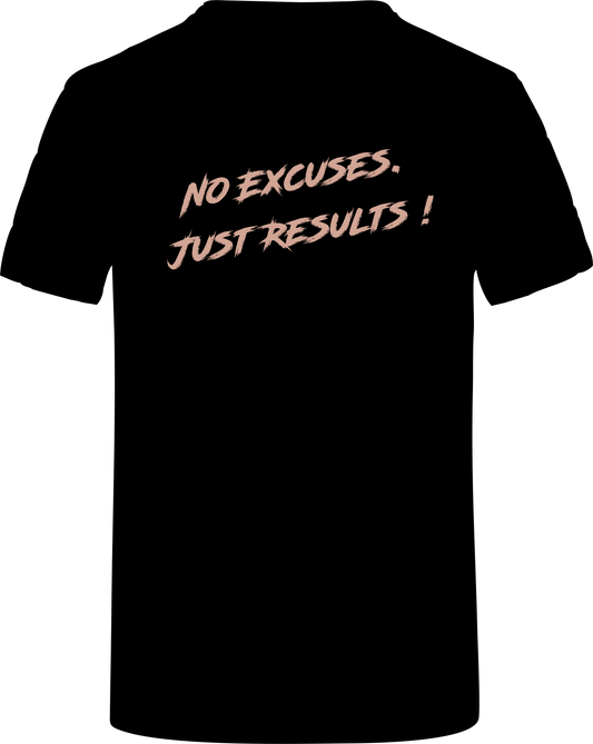 T-Shirt Spruch Fitness No Excuses