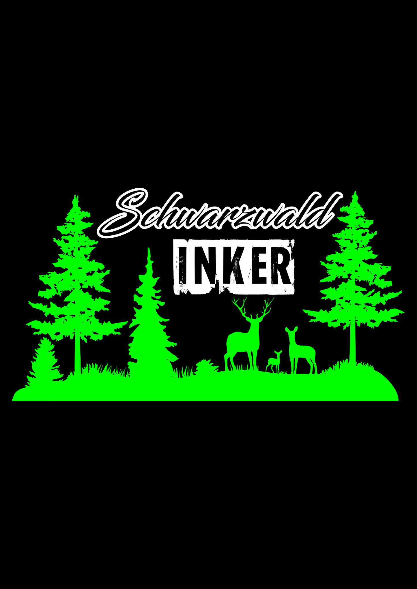 T-Shirt Tätowierer Schwarzwald Inker